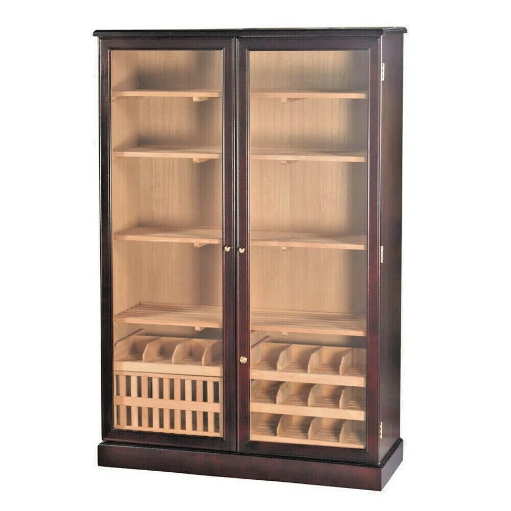 Commercial Cigar Display Humidor Cabinet Tower, HUM-4000 , New