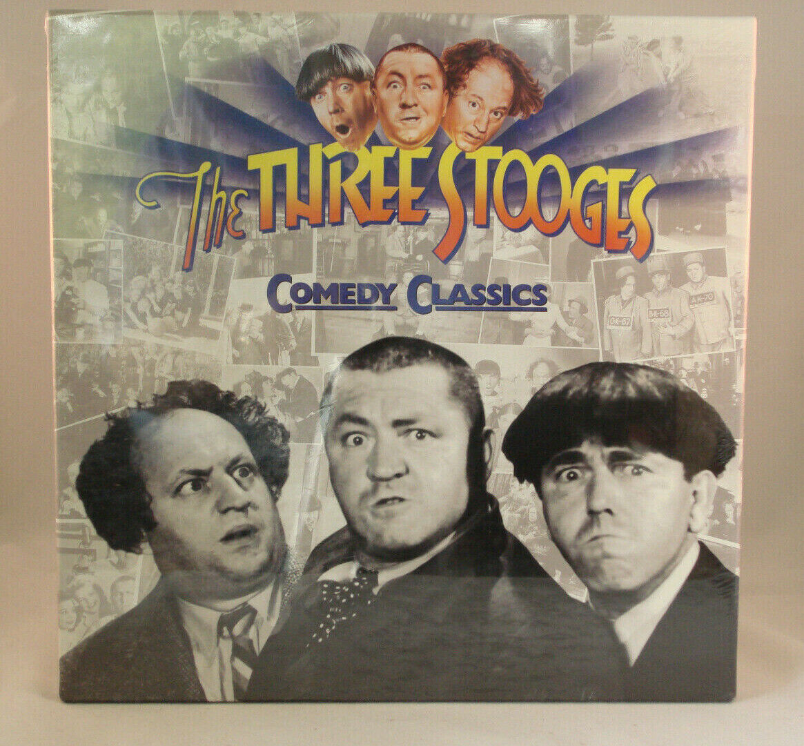 The Three Stooges Comedy Classics LaserDisc - 1995 - Box Set - Factory Sealed