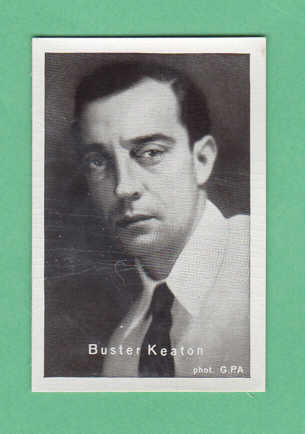 1932 Buster Keaton  Macedonia   Film Card  Rare  Please Read
