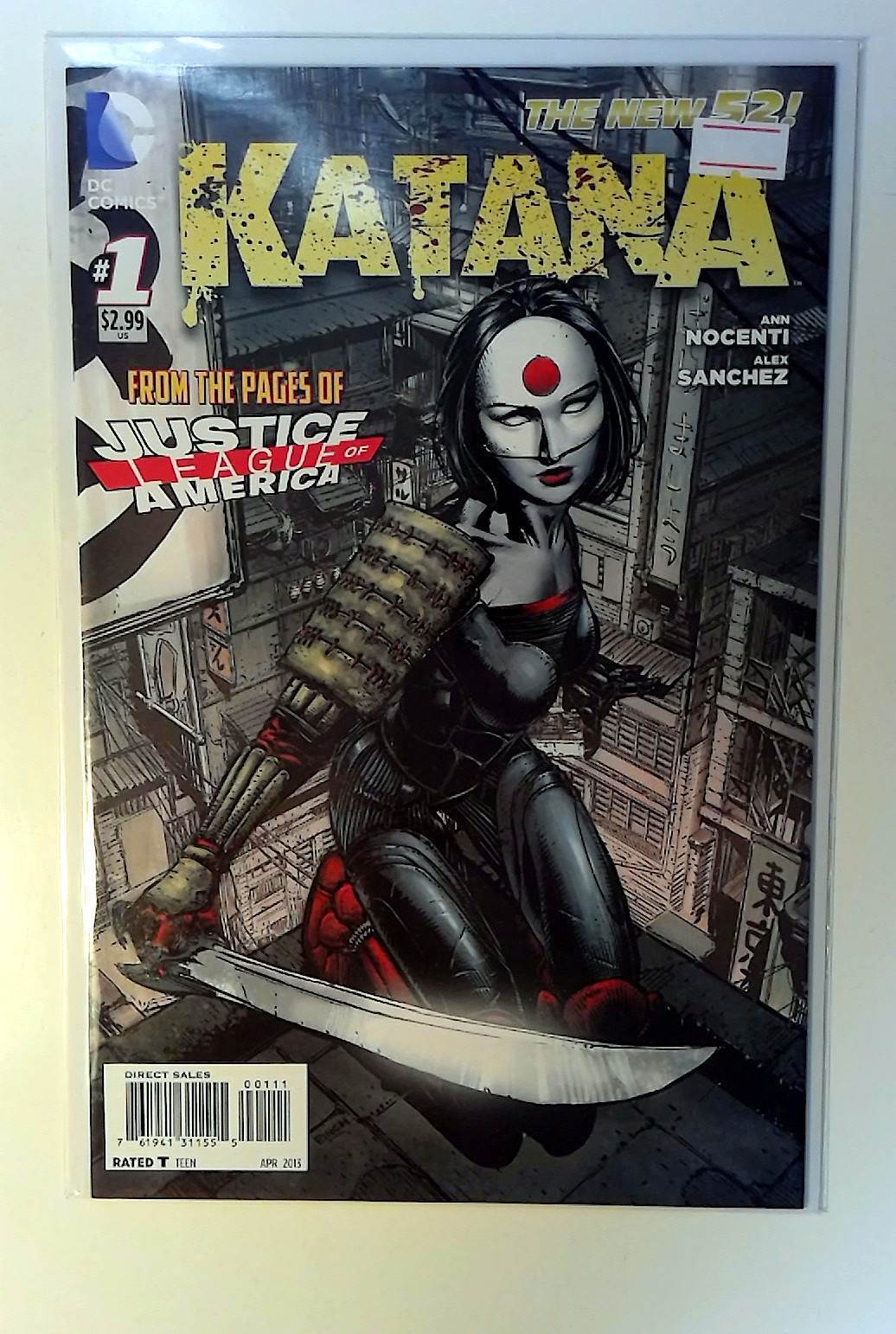 Katana #1 DC Comics (2013) NM 1st Print Comic Book