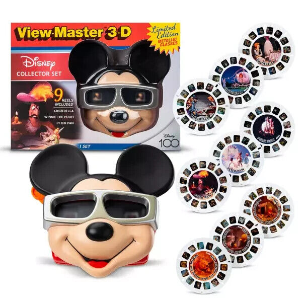 Disney 100 View Master 3D Collector Set, NEW