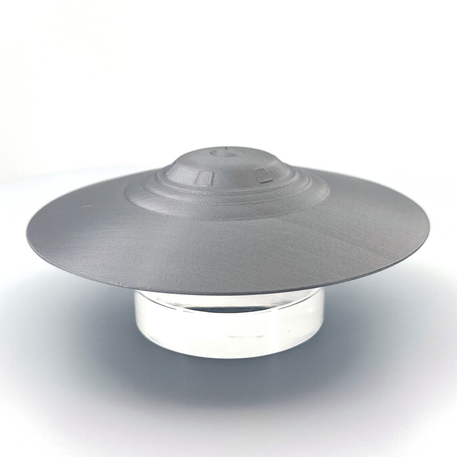 Bob Lazar S4 Sport Model UFO Inspired 3D Printed Model - Silver