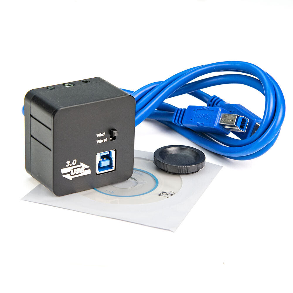 USB3.0 Digital Microscope Camera CMOS Calibrator 5.0MP Industry Eyepiece C-Mount