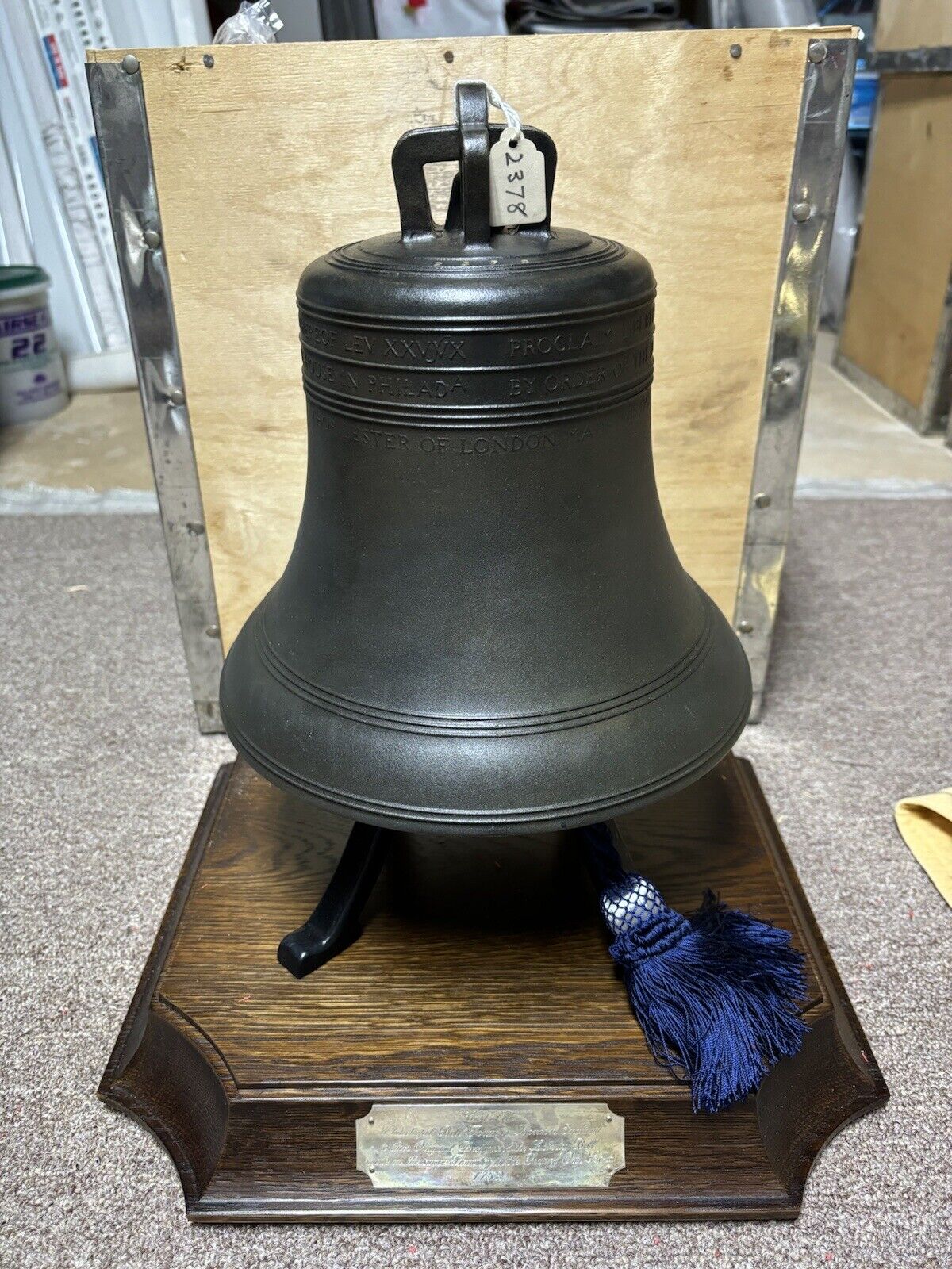Whitechapel Foundry Bronze Liberty Bell
