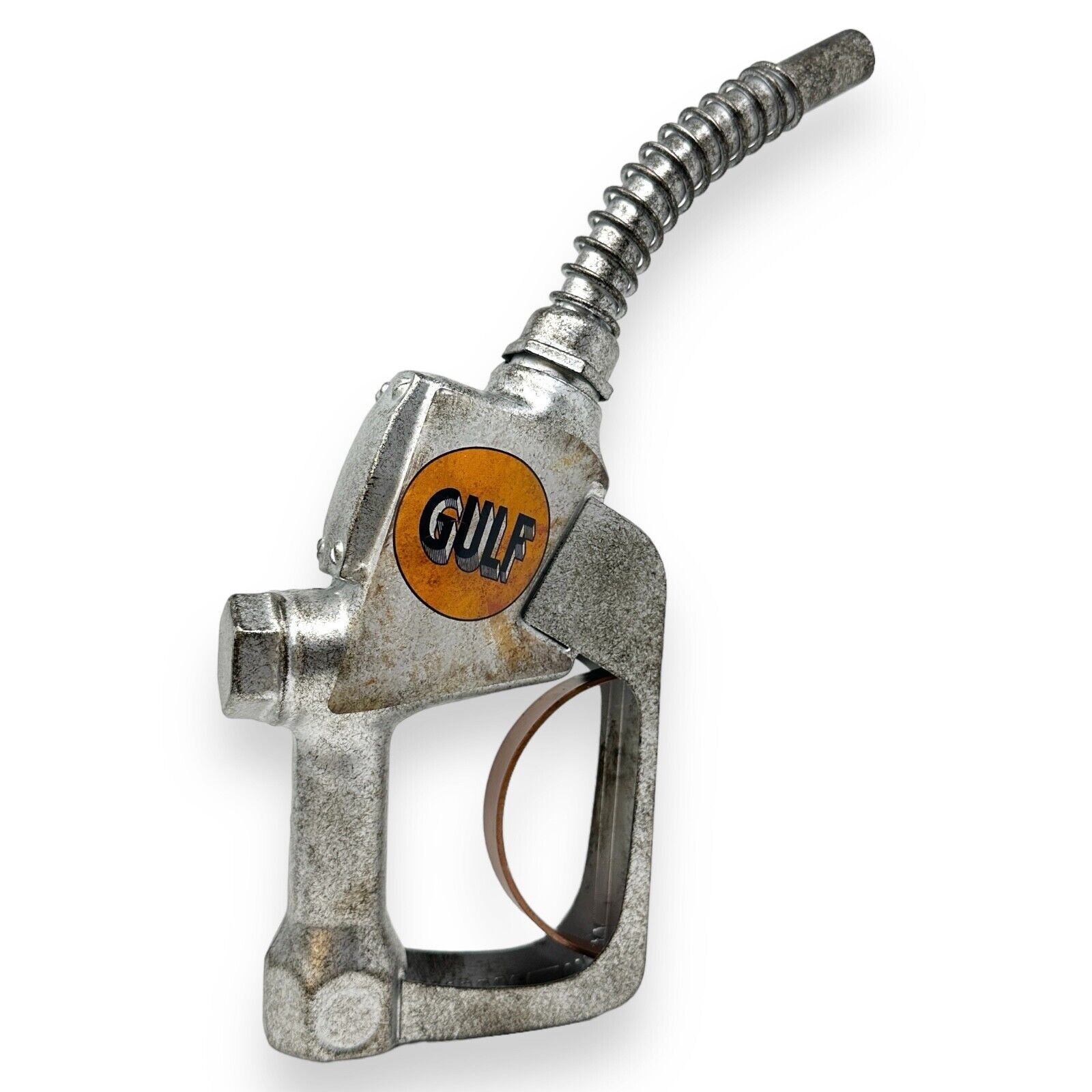 Gulf Oil Gas Pump Nozzle Wall Decor With Vintage Inspired Design