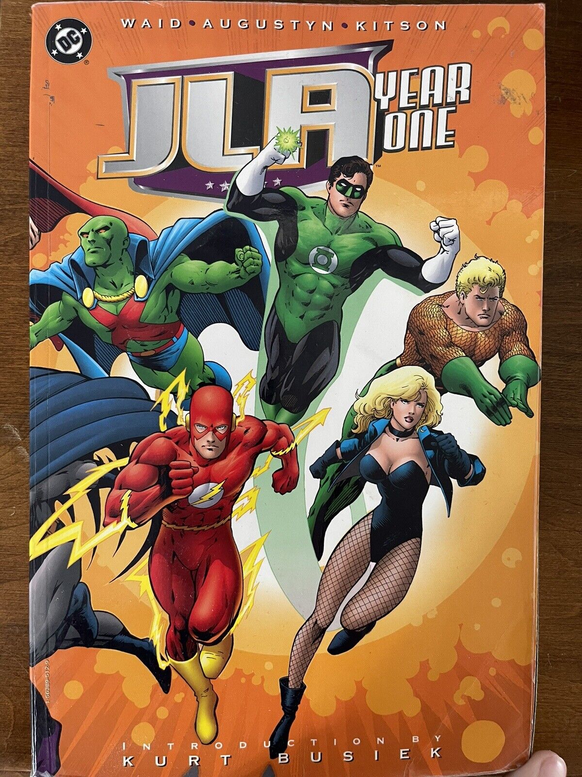 JLA Year One TPB DC Comics 1999 Mark Waid Trade Paperback