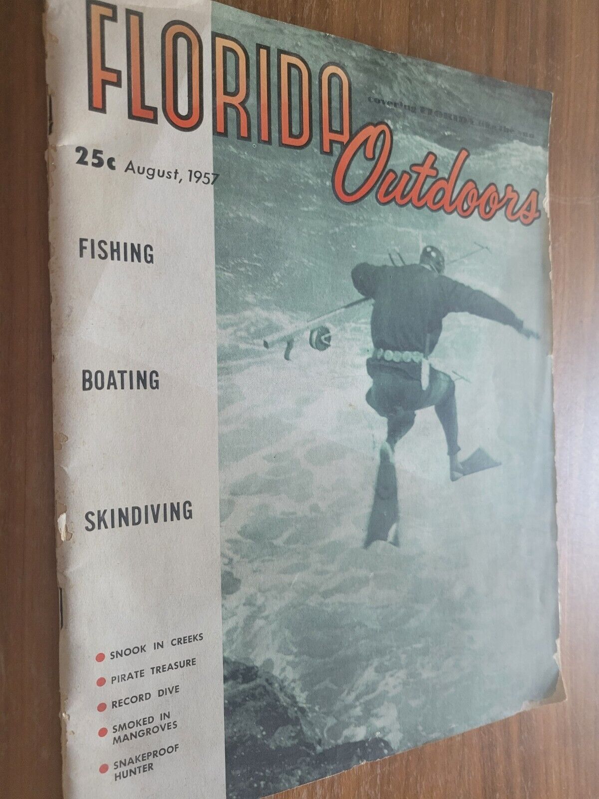 Florida Outdoors Magazine August 1957