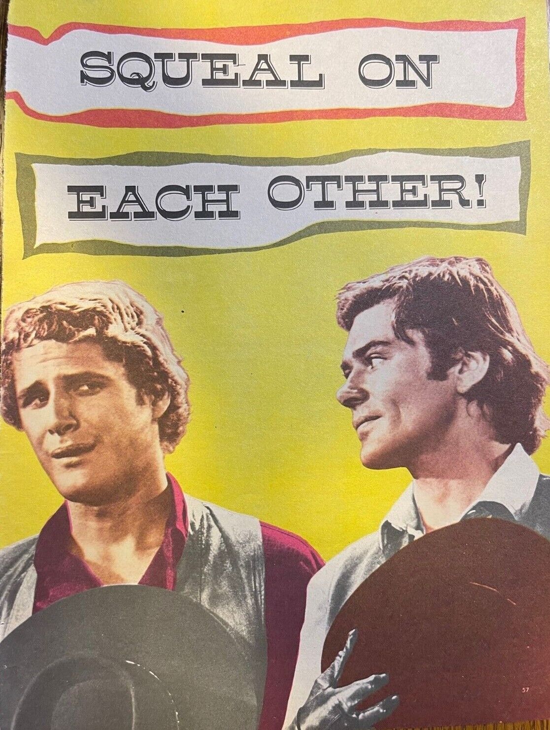 1971 Vintage Magazine Article Pete Duel and Ben Murphy Alias Smith & Jones