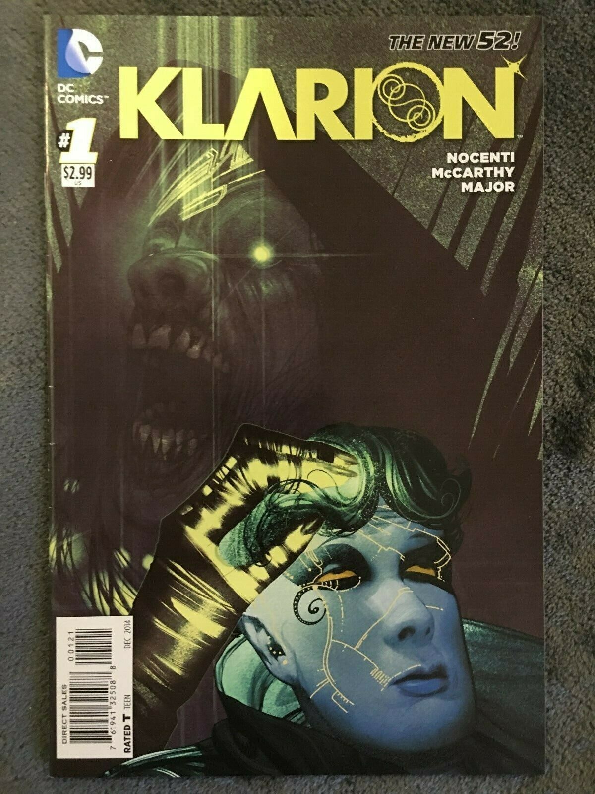 Klarion #1 DC Comics December 2014 Comic Book Issue, Rated T For Teen