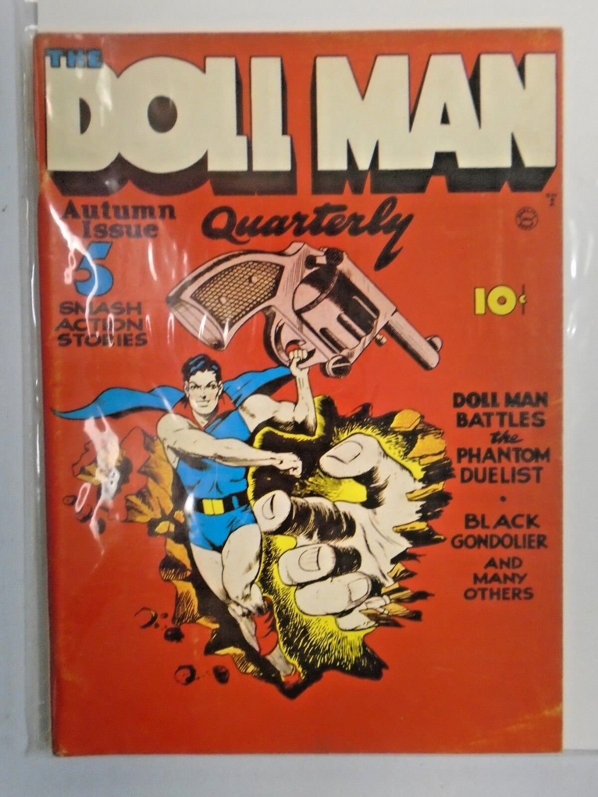 Flashback #09 Doll Man Quarterly 1 grade 7.0 (1941 1974)
