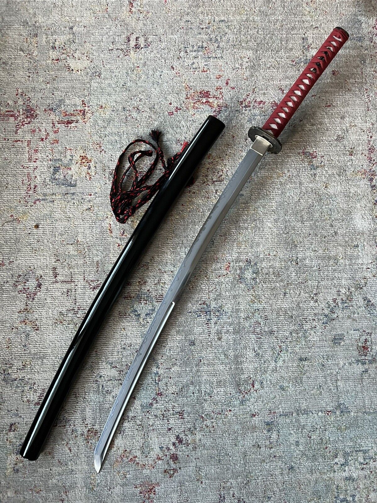 Unique Katana Sword, Reverse Bohi