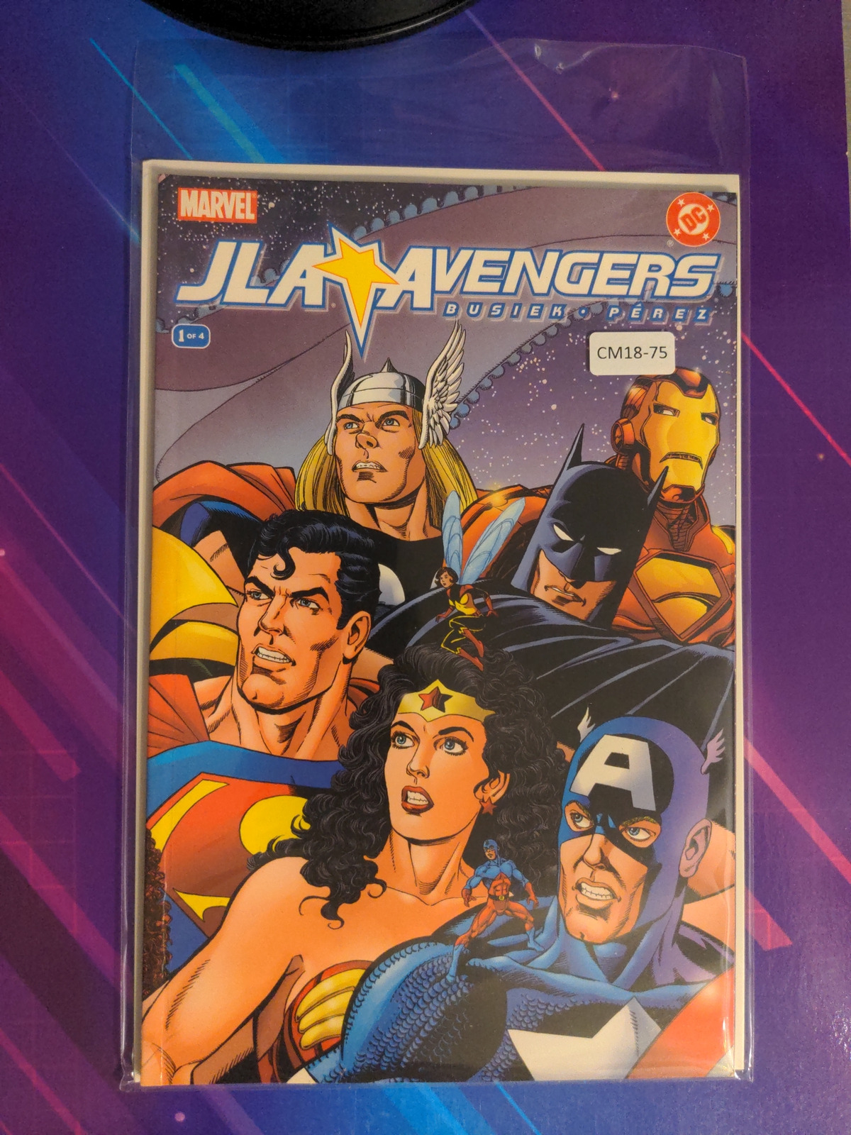 JLA / AVENGERS #1 9.0 MARVEL COMIC BOOK CM18-75