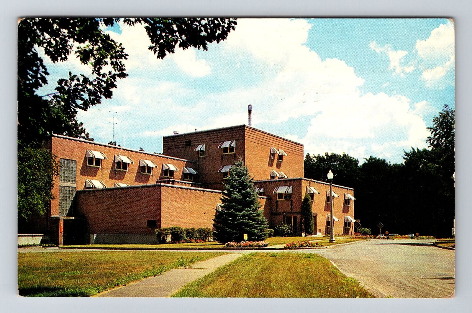 Menominee WI-Wisconsin, Marinette General Hospital, c1962 Vintage Postcard