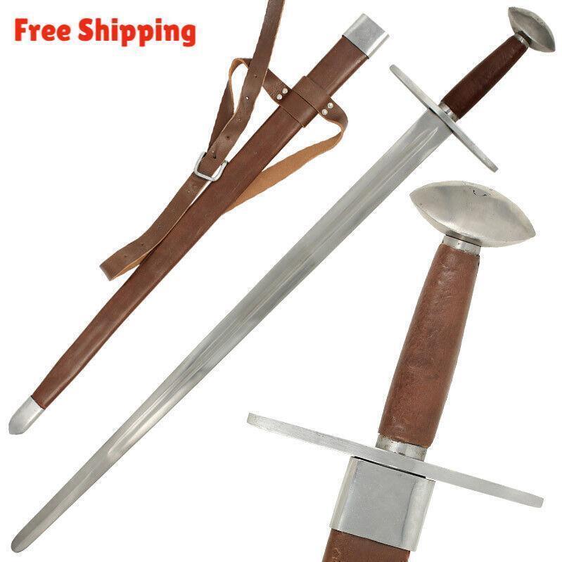 Conqueror 1066 Norman Arming Sword | Handcrafted Full Tang Medieval Knight Sword