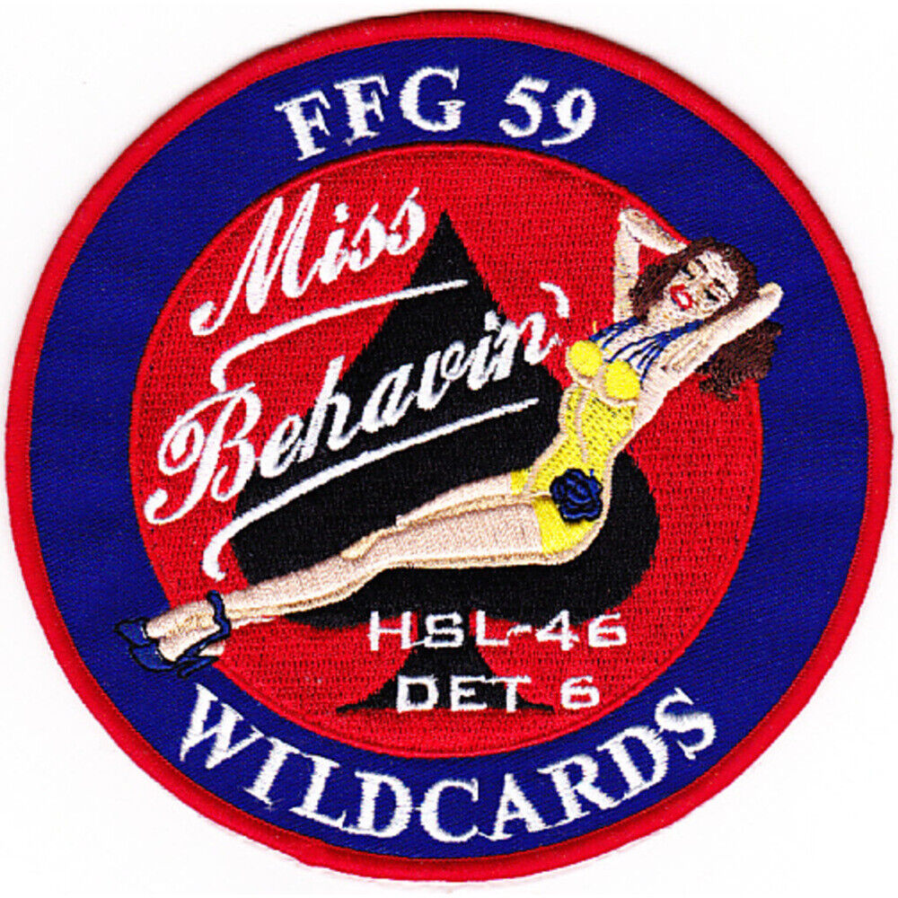 HSL-46 Det 6 Patch Miss Behavin Wildcards