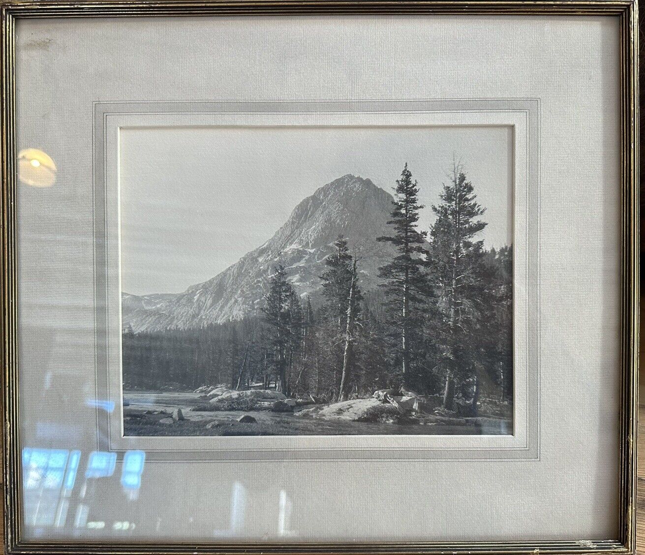 Vintage Yosemite Image Photograph B/W Ca. 1920’s California