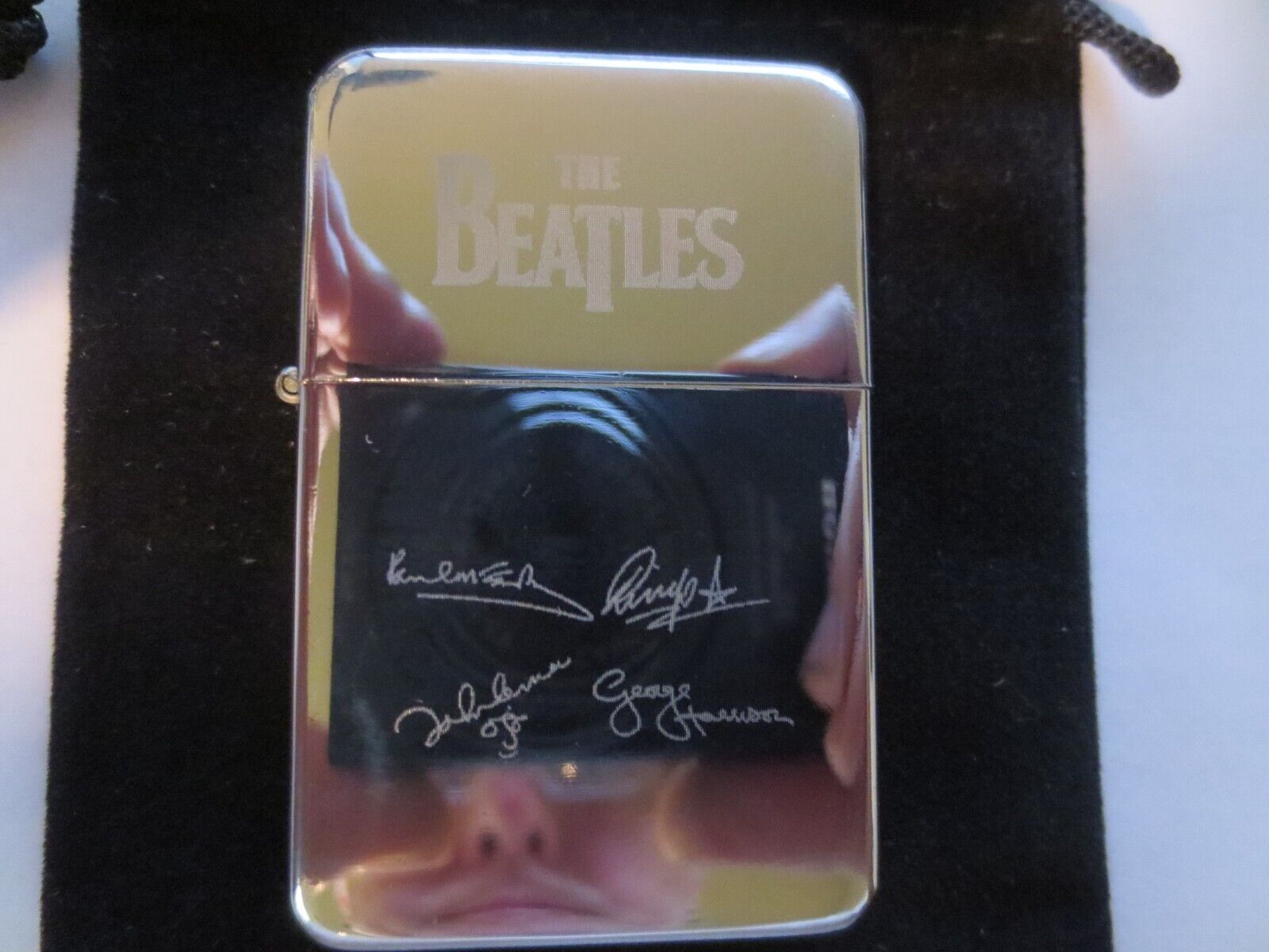 The Beatles Engraved Windproof Lighter.