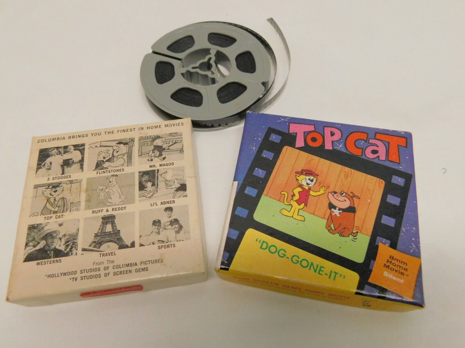 ANTIQUE 1960\'s TOP CAT Dog-Gone-It 8mm HOME MOVIE ~ SILENT 8mm HANNA-BARBERA