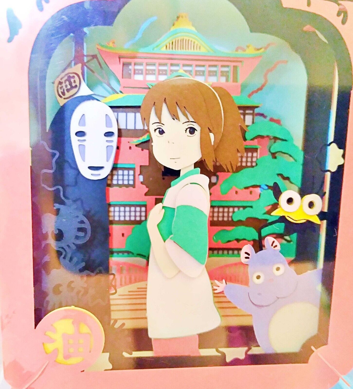 Spirited Away PAPER THEATER In Strange Town Paper Craft Studio Ghibli in CASE