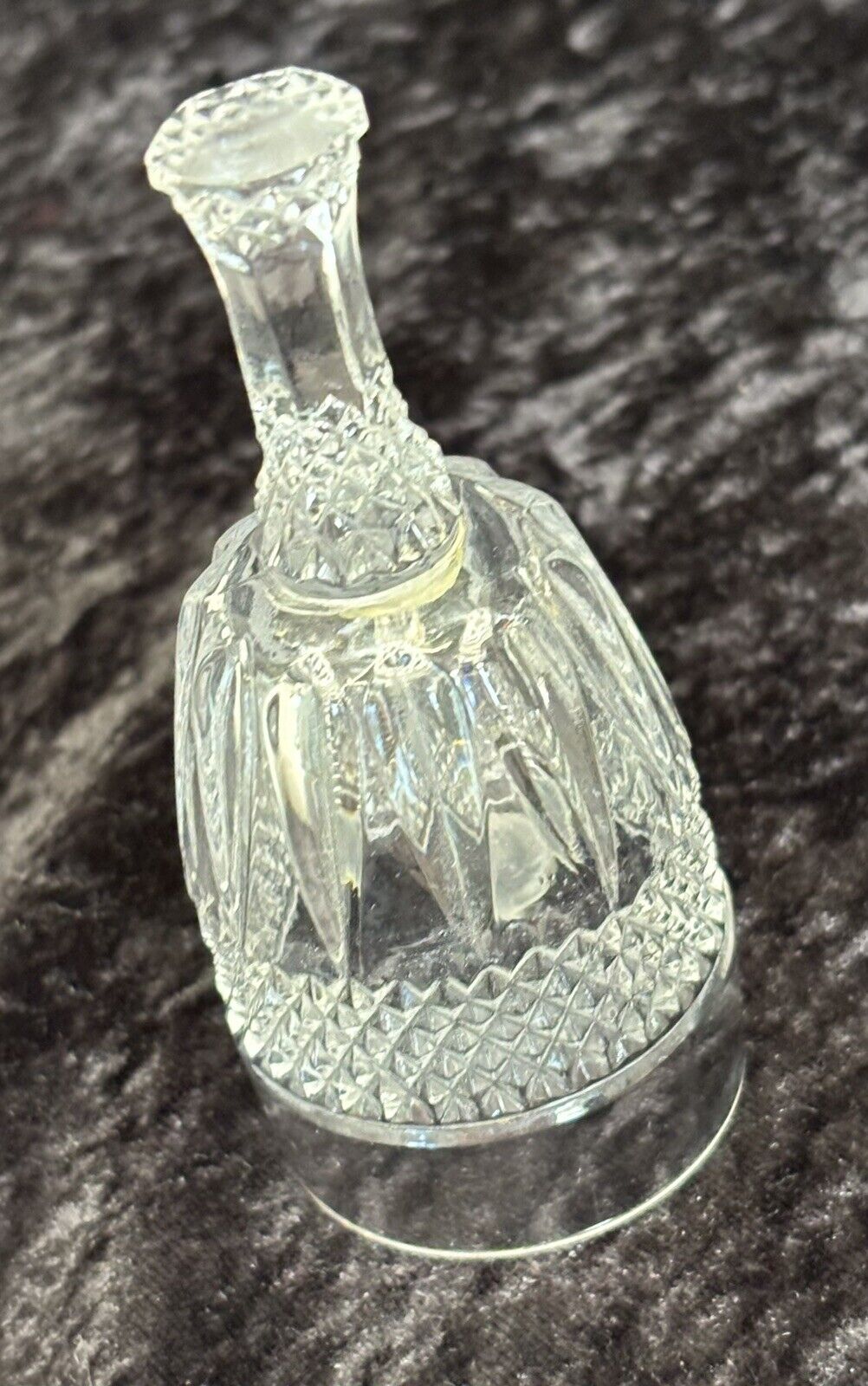 Vintage Tritschler Winterhalder Bleikristall Bell ~ Lead Crystal ~ Germany