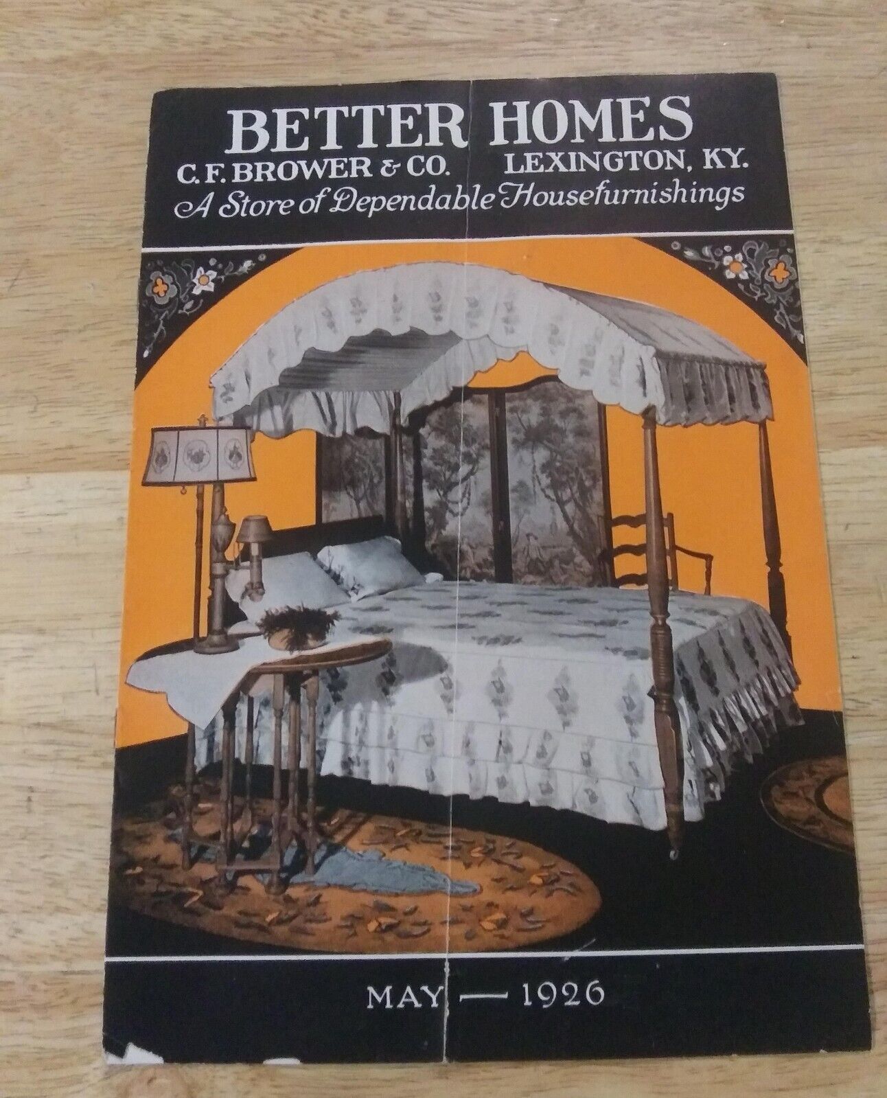 Better Homes C F Brower & Co Lexington KY Ad Catalog May 1926