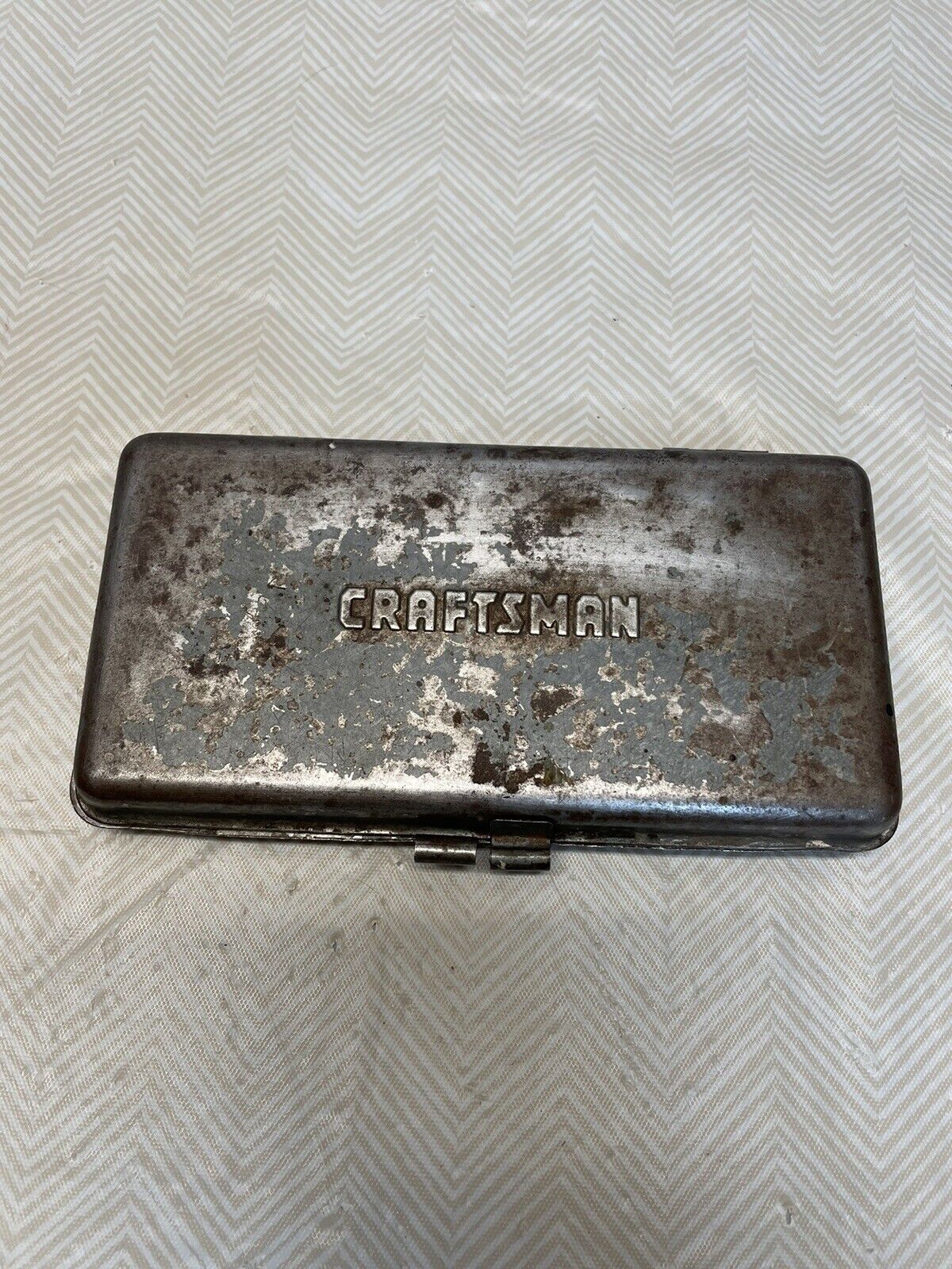 Vintage Craftsman socket set in Metal Box series =V= 1/4”drive made in USA. 17pc
