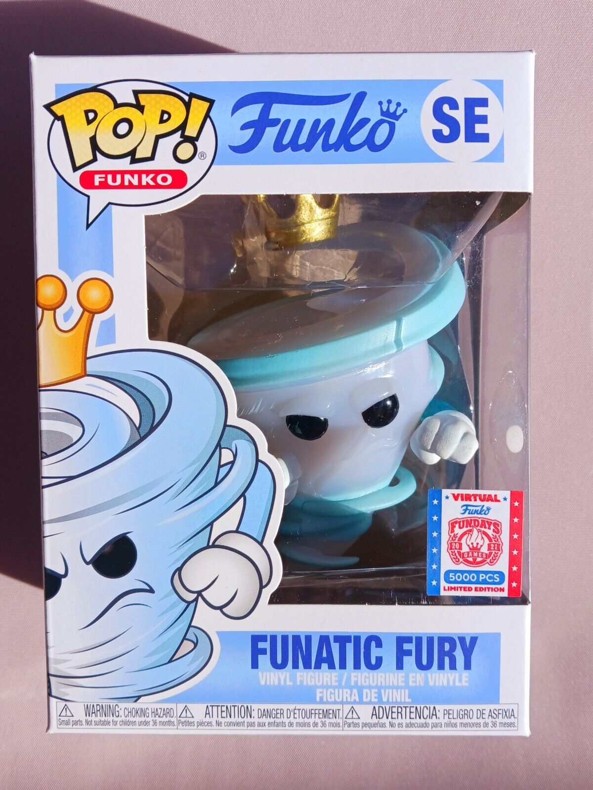 Funko Pop Funatic Fury Virtual Funko Fundays Games 2021 5000 PCS LE