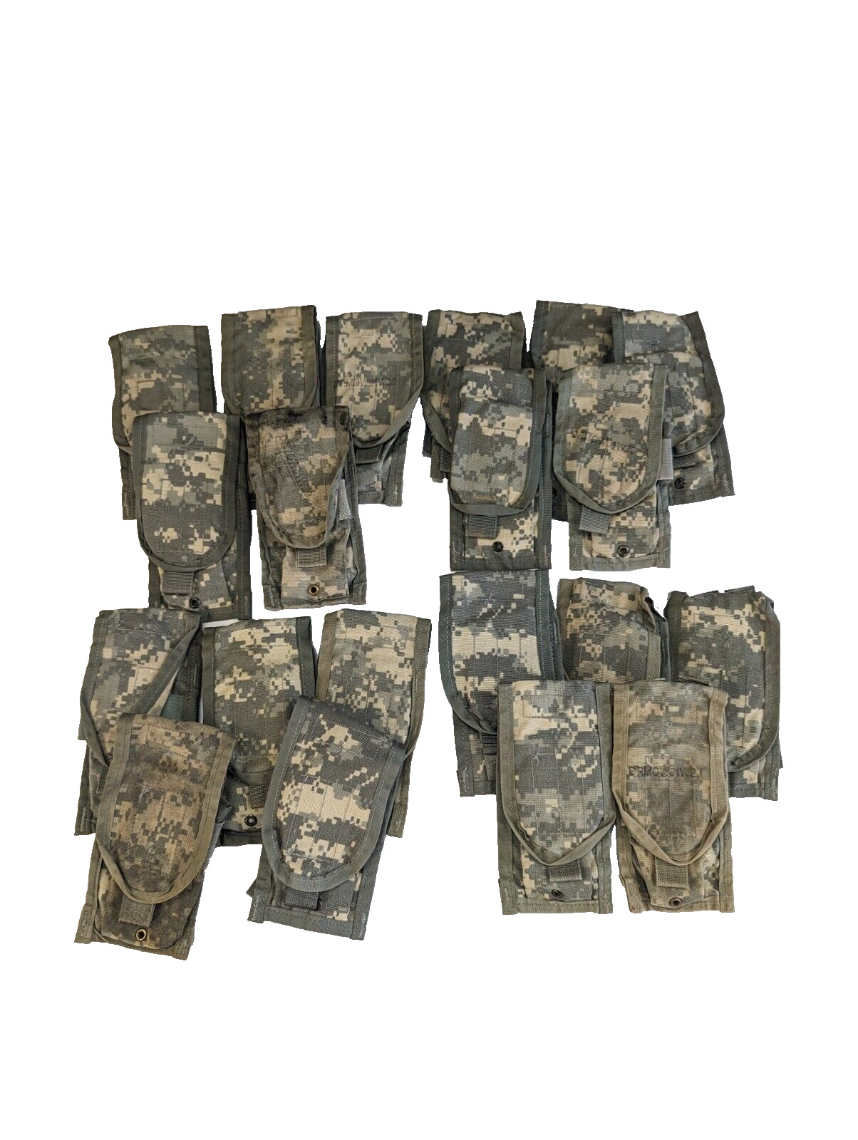 USGI ACU MOLLE II (20-PACK) 2-Mag Double Mag Magazine Pouch