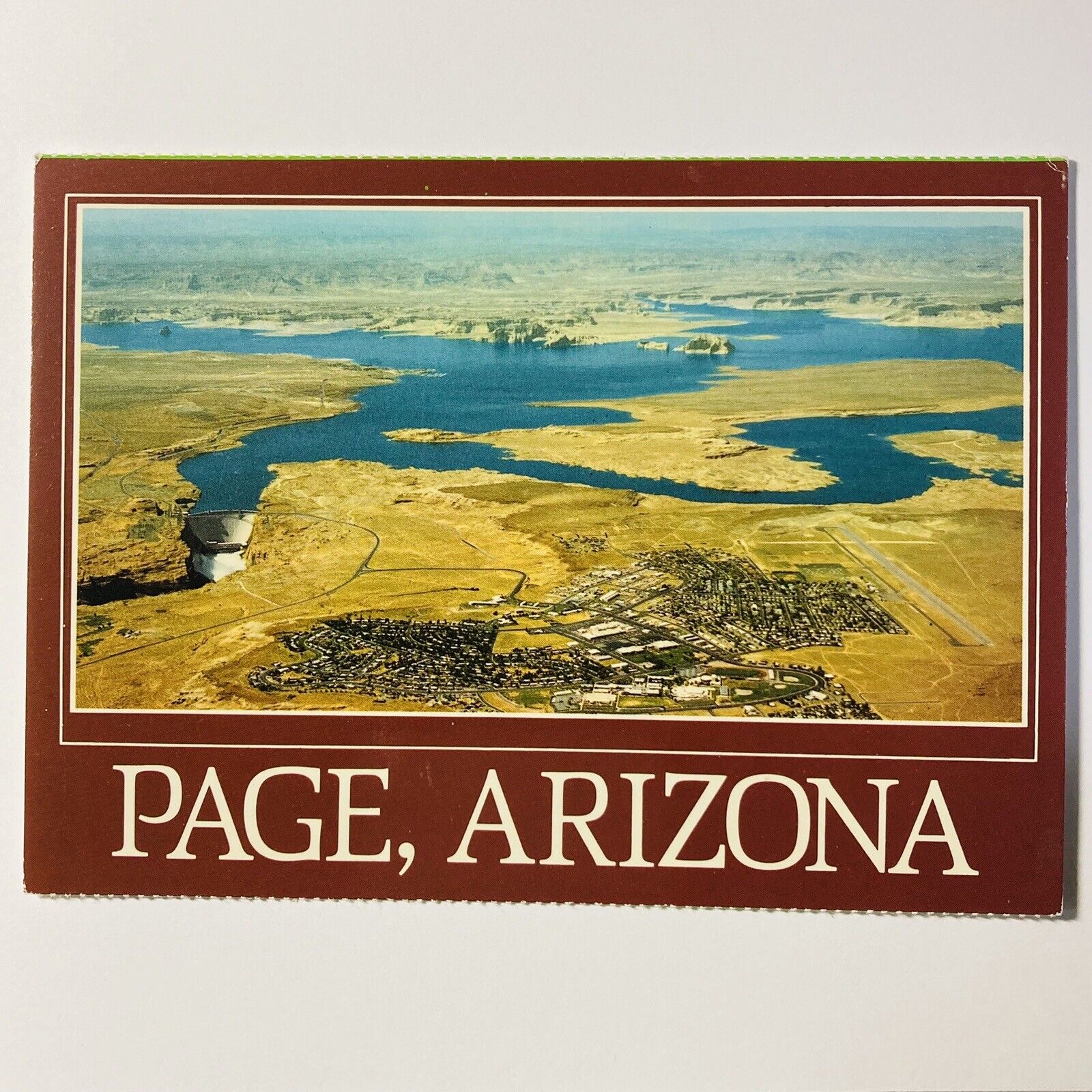 Vintage Petley Postcard Page Arizona Glen Canyon Dam 1925 Photo Lake Powell P2