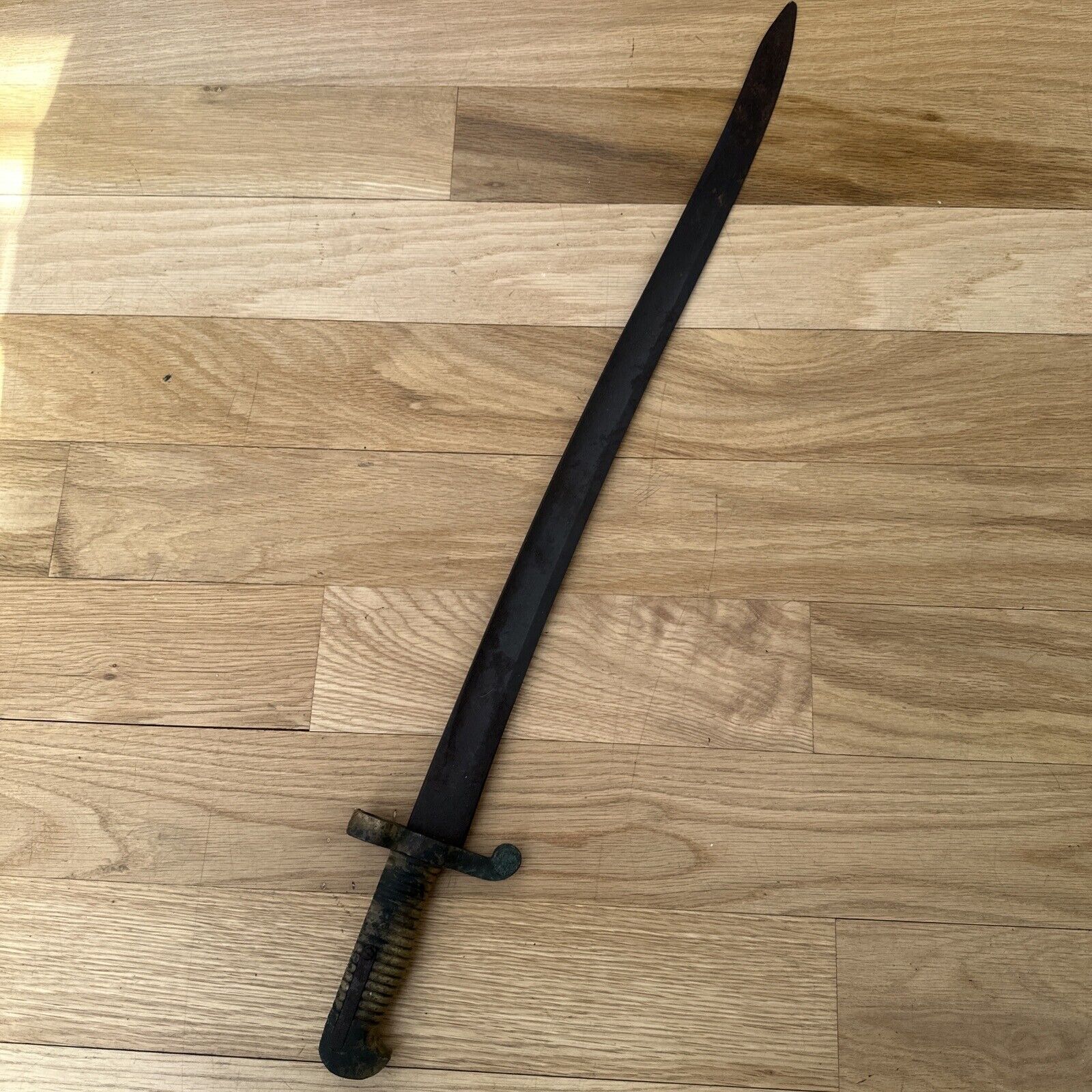Vintage Civil War Bayonet Sword for Remington Collins & Co. Conn