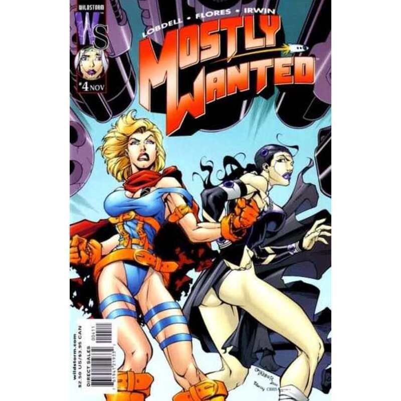 Mostly Wanted #4 in Near Mint + condition. DC comics [x{