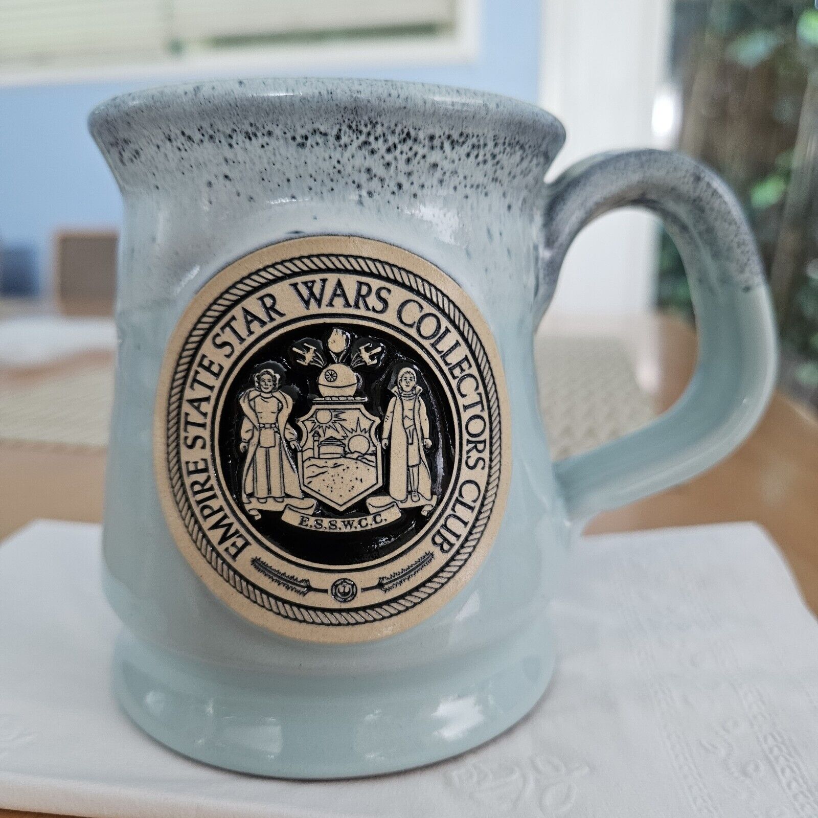 EMPIRE STATE STAR WARS COLLECTOR MUG - NOT A DEATH WISH MUG BY DENEEN POTTERY