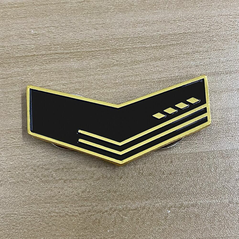 For Discovery 4 Captain Collar Rank Starfleet 32nd Century Magnet Insignia Badge