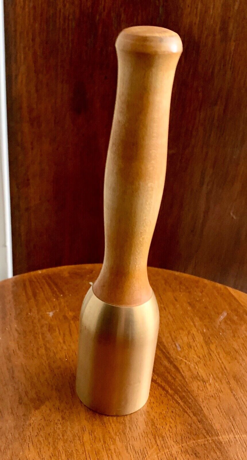 1.5 lb. Heirloom-quality Calvo Brass Wood Carving Mallet Beautiful—VG Condition