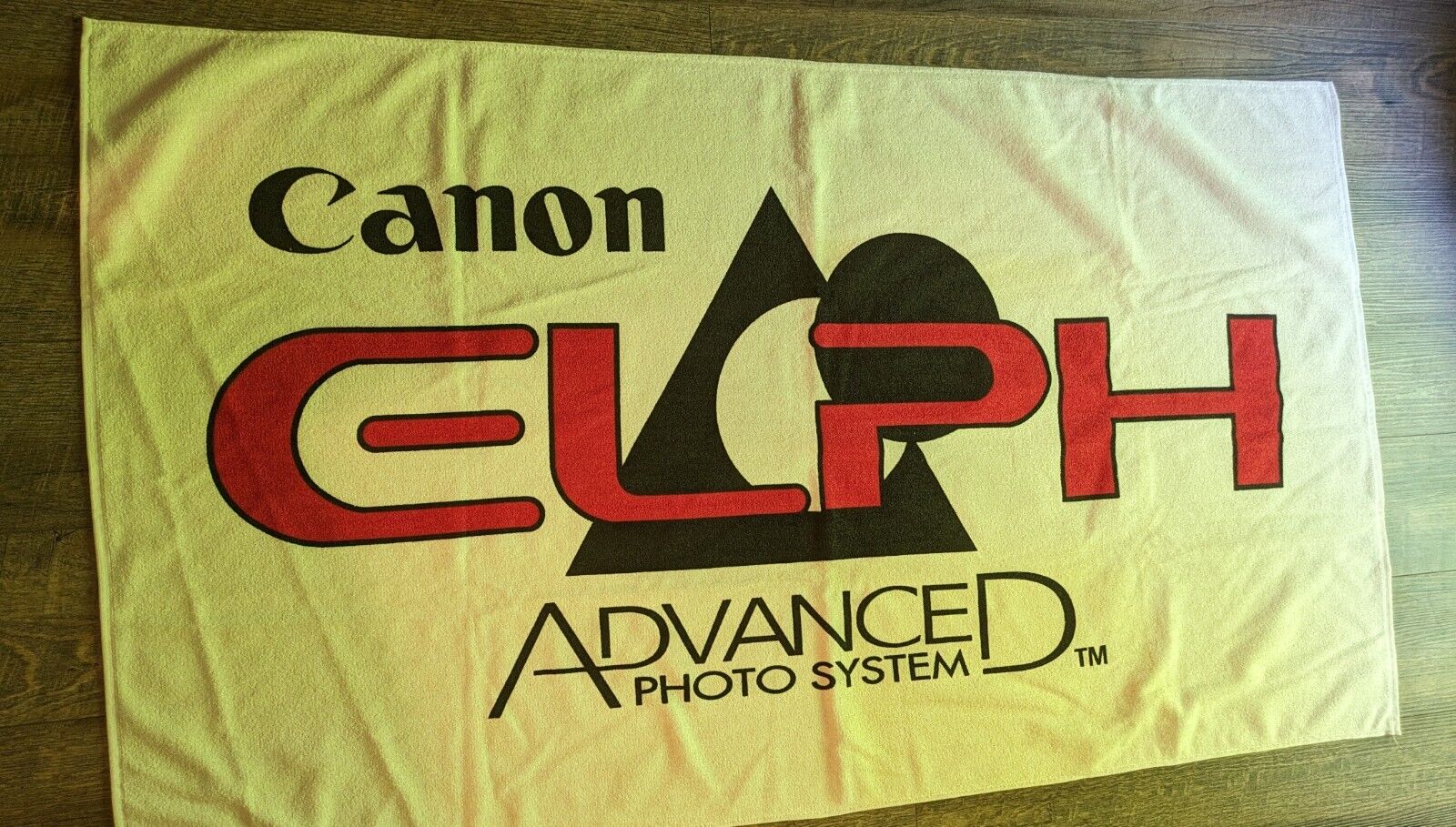 Vintage CANON ELPH Advanced Photo System Advertising Beach Towel