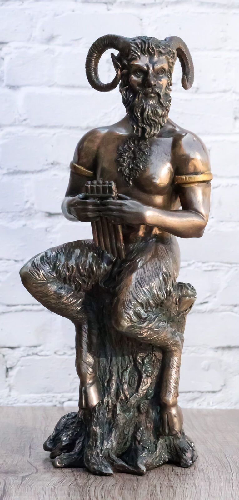 Greek God Pan Statue 9.75\