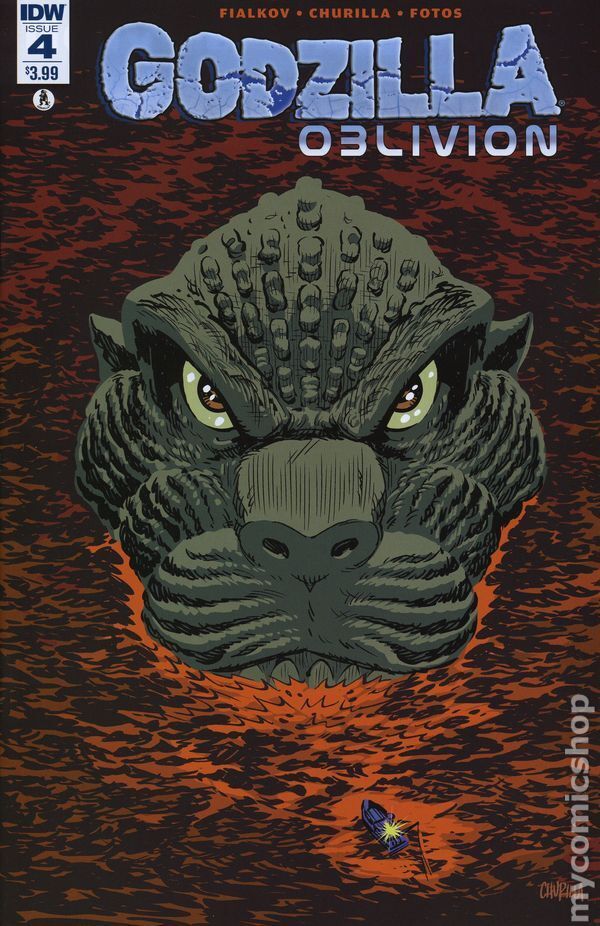 Godzilla Oblivion #4 VF 2016 Stock Image