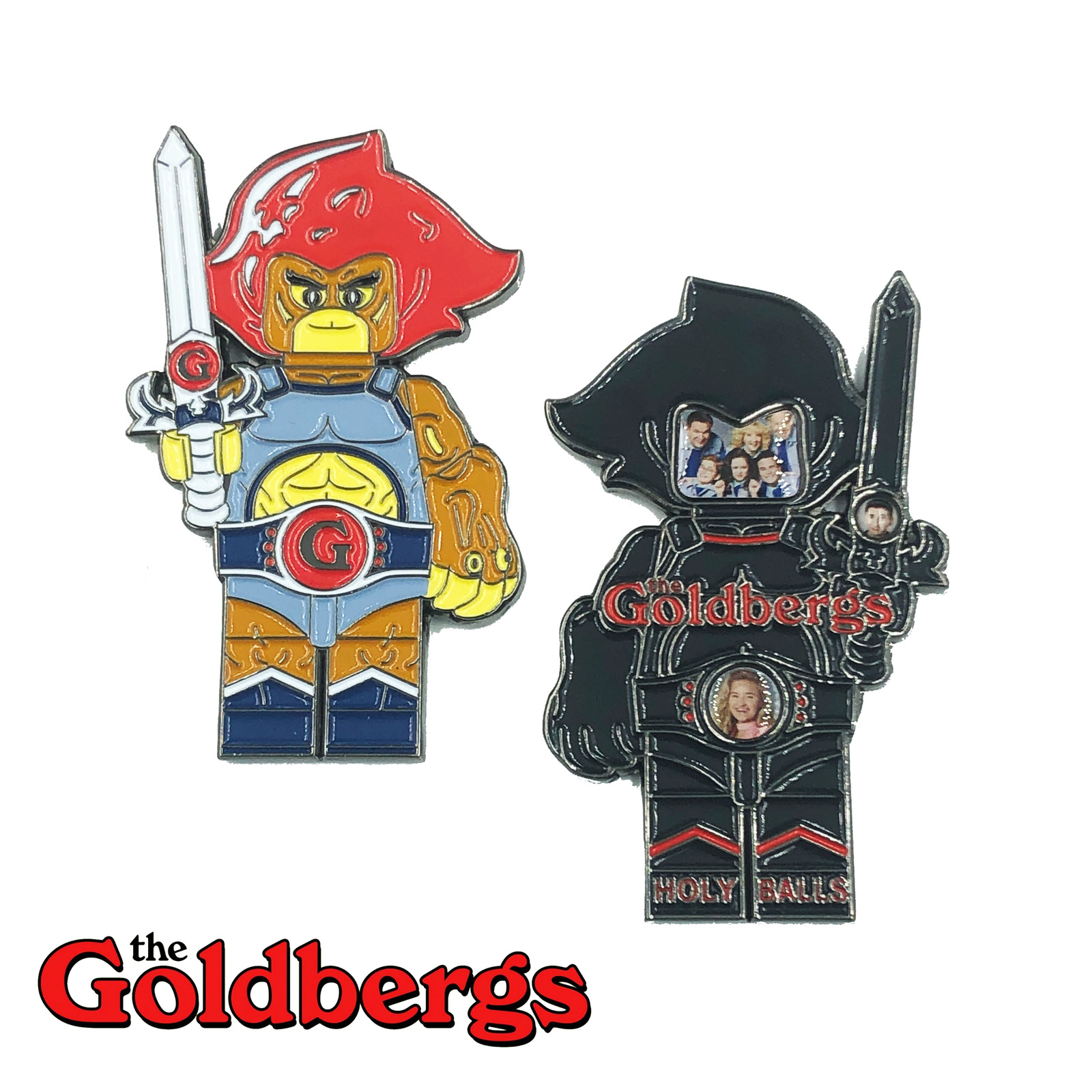 E-012 Officially Licensed Challenge Coin The Goldbergs Thundercats Lion-O inspir