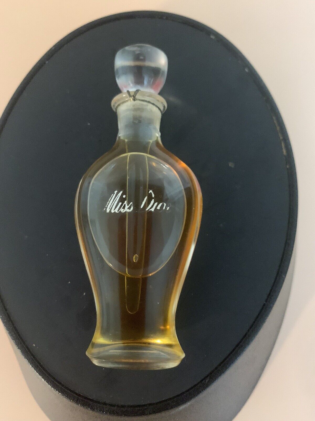 Vintage Miss Dior  1/4 oz. Dauber Intact. Never Opened.  3 1/4 tall