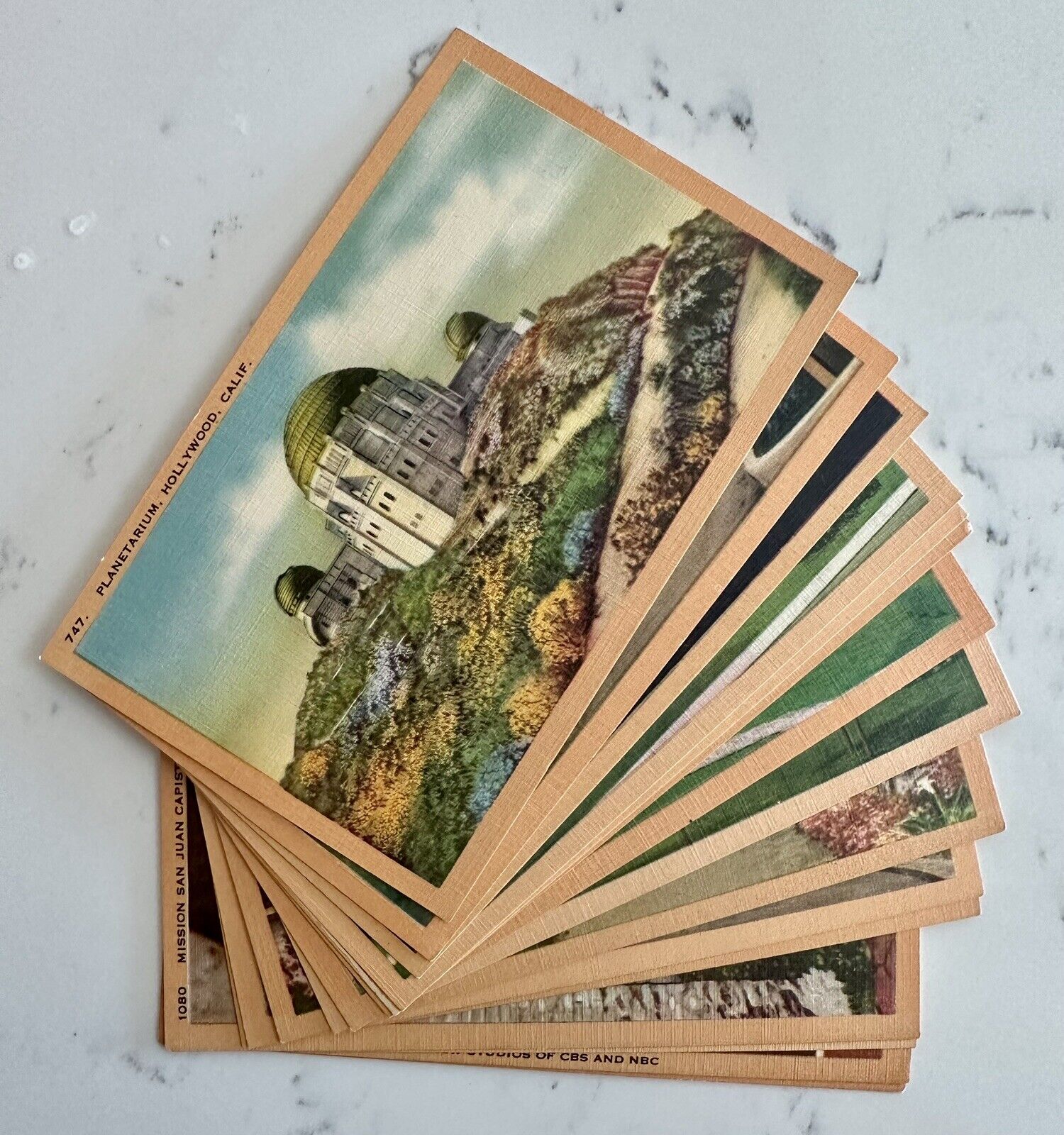 1940 Robert Kashower Postcards (16 Different Postcards) Vintage | California