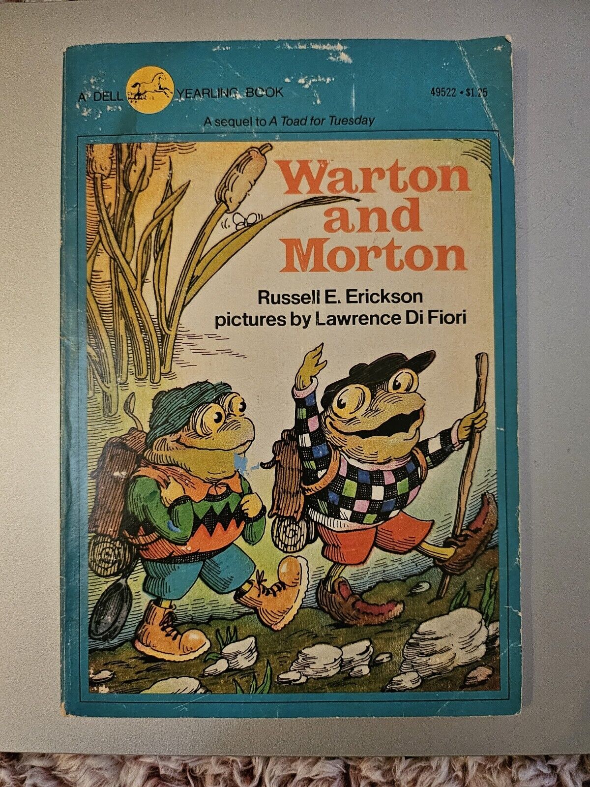 Warton And Morton Children's Book Vintage 1976 Text & Illustration Nov 1980 USA 