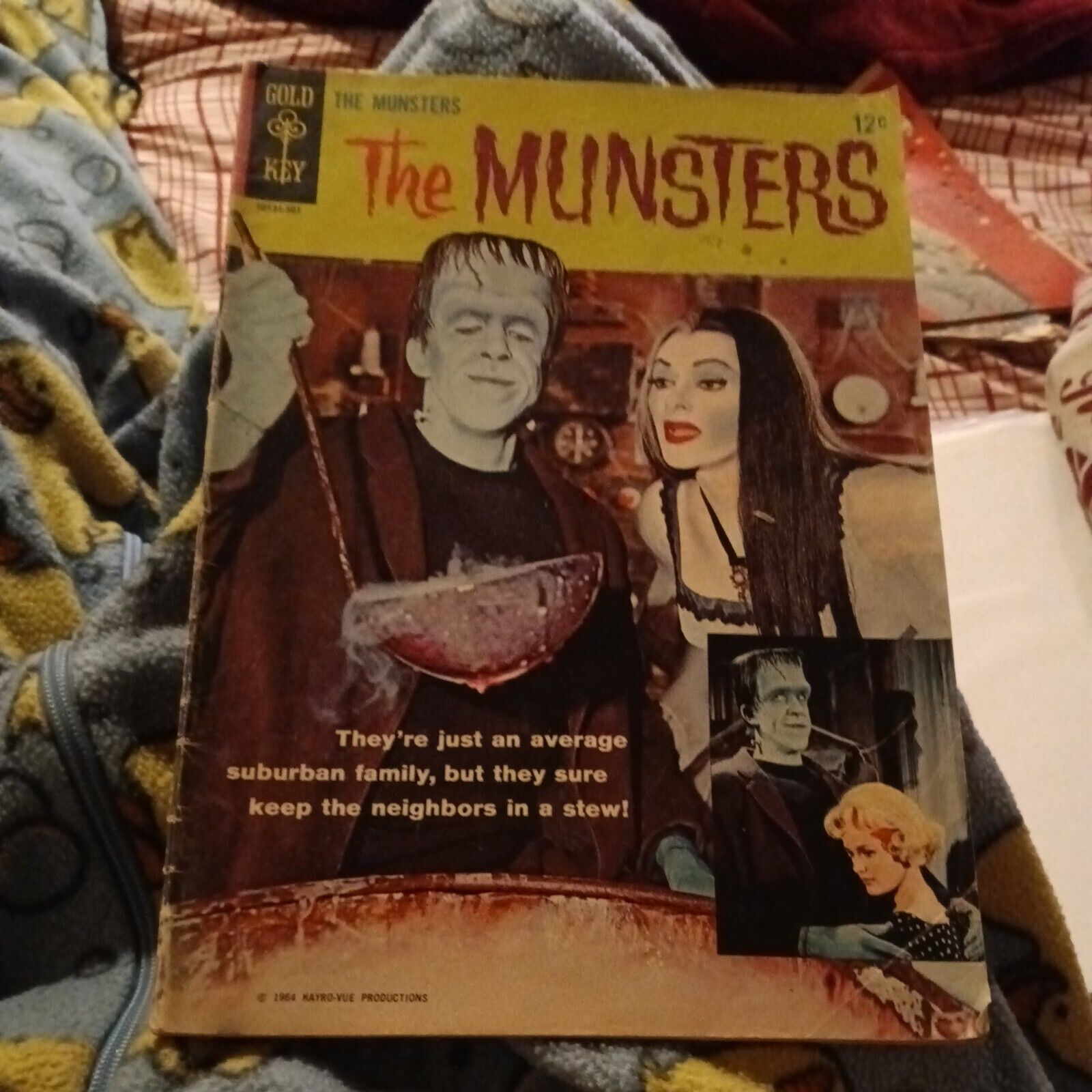 vtg 1965 The Munsters Monster Comic Book #1 1st app rob zombie GOLD KEY