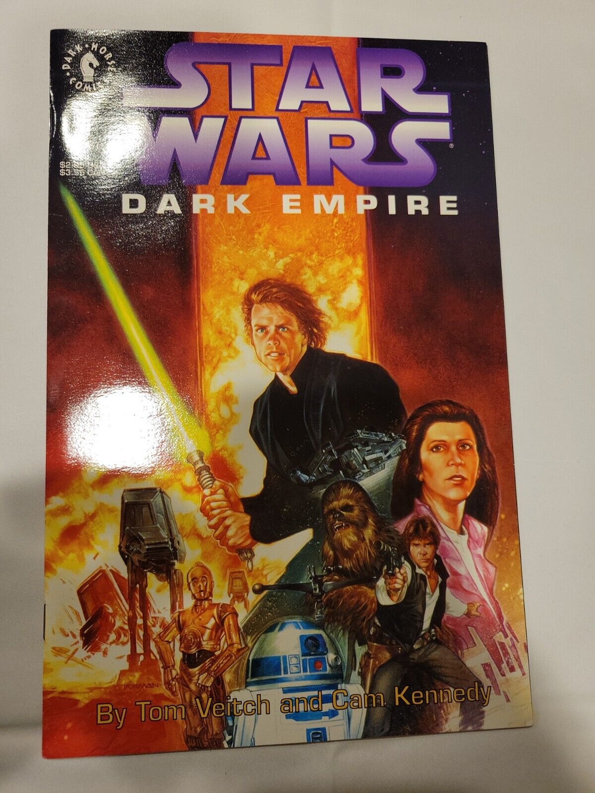 Star Wars: Dark Empire #1  HIGH GRADE Dark Horse Comic KEY Jedi Luke Near Mint