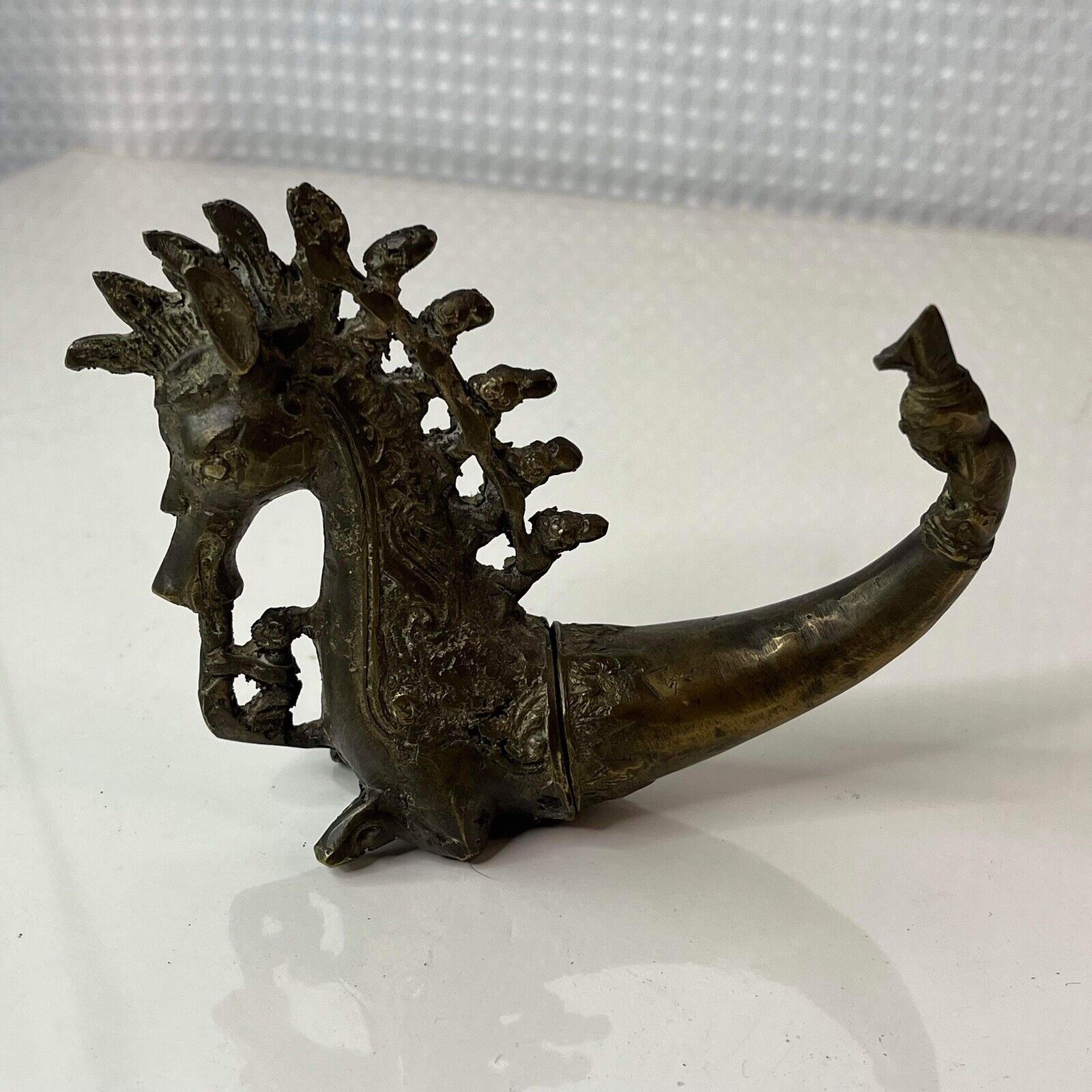 Antique Naga Morsarang Batak Mythological Creature Sea Serpent Figure