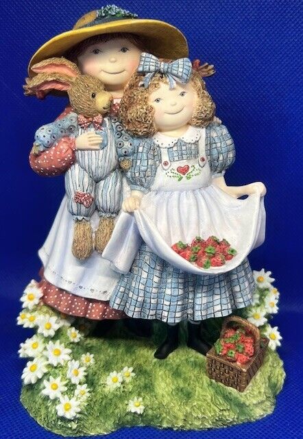 Vintage Lang & Wise Special Friends Katie and Molly II First Edition Figurine