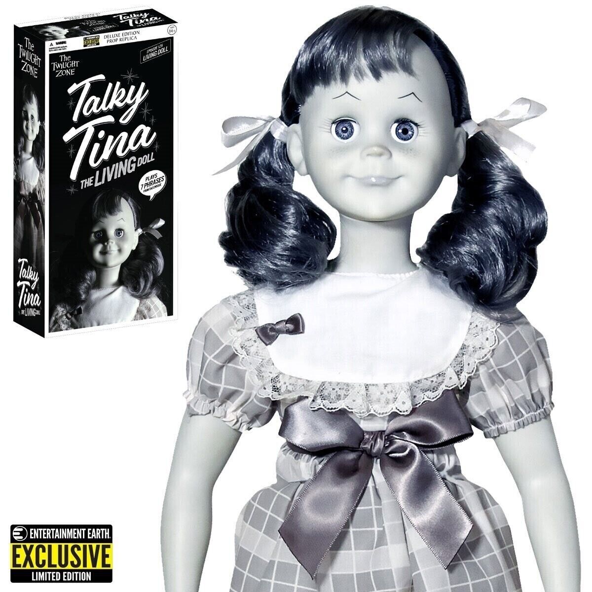 The Twilight Zone Talky Tina 18-Inch Prop Replica Doll Limited Edition 845/ 1004