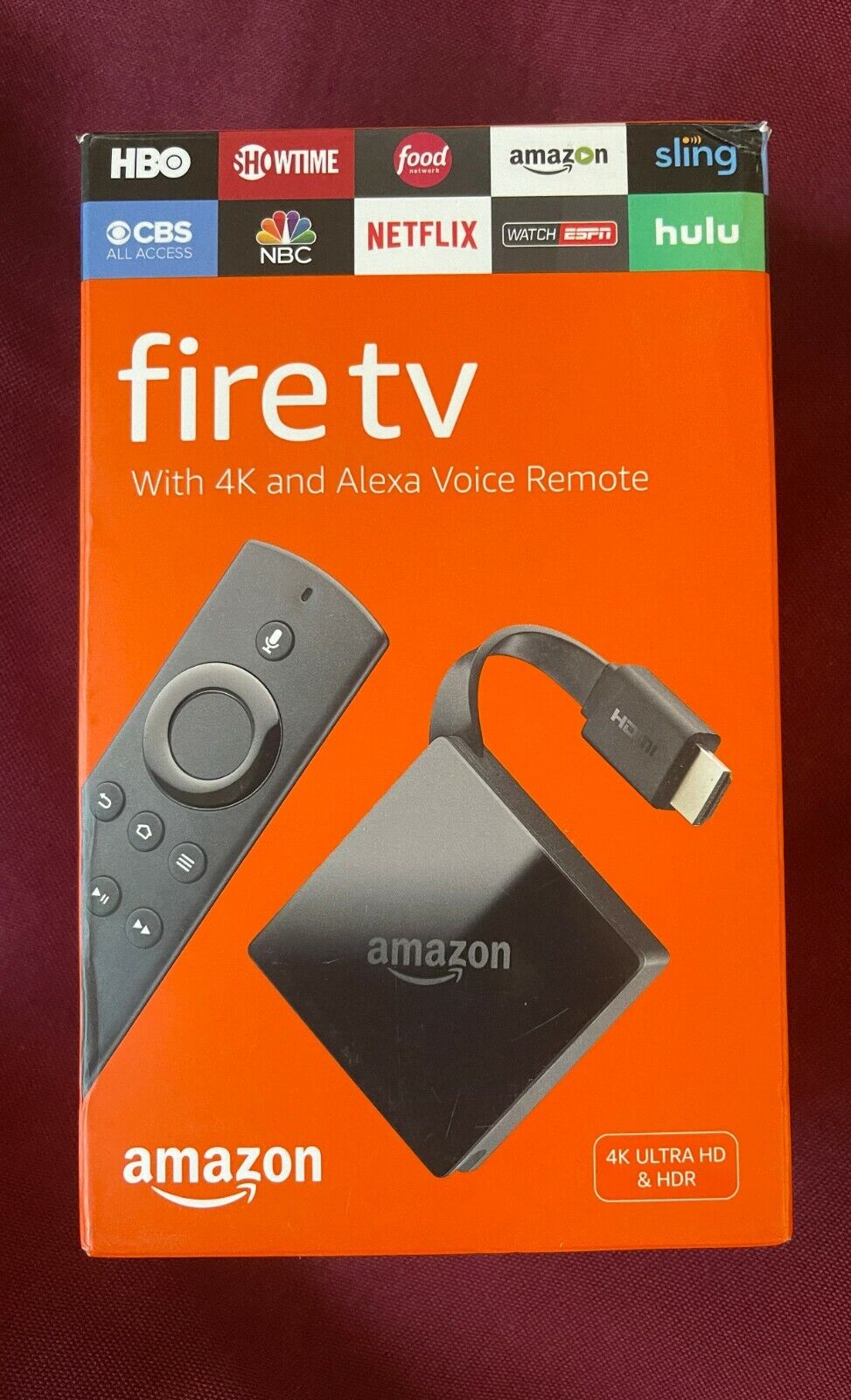 Amazon Fire TV 4K Media Player (3rd Gen) Ultra HD & HDR 