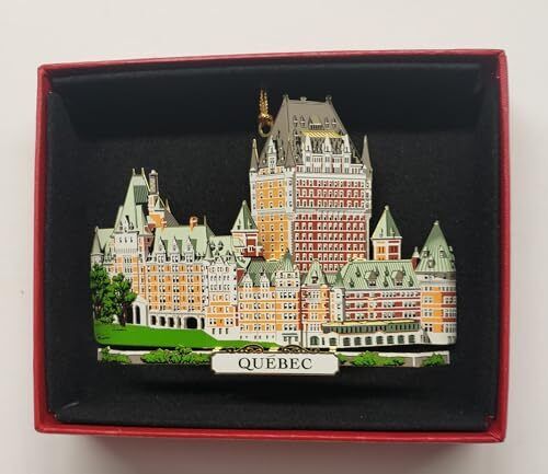 Quebec Canada Ornament Brass Chateau Frontenac