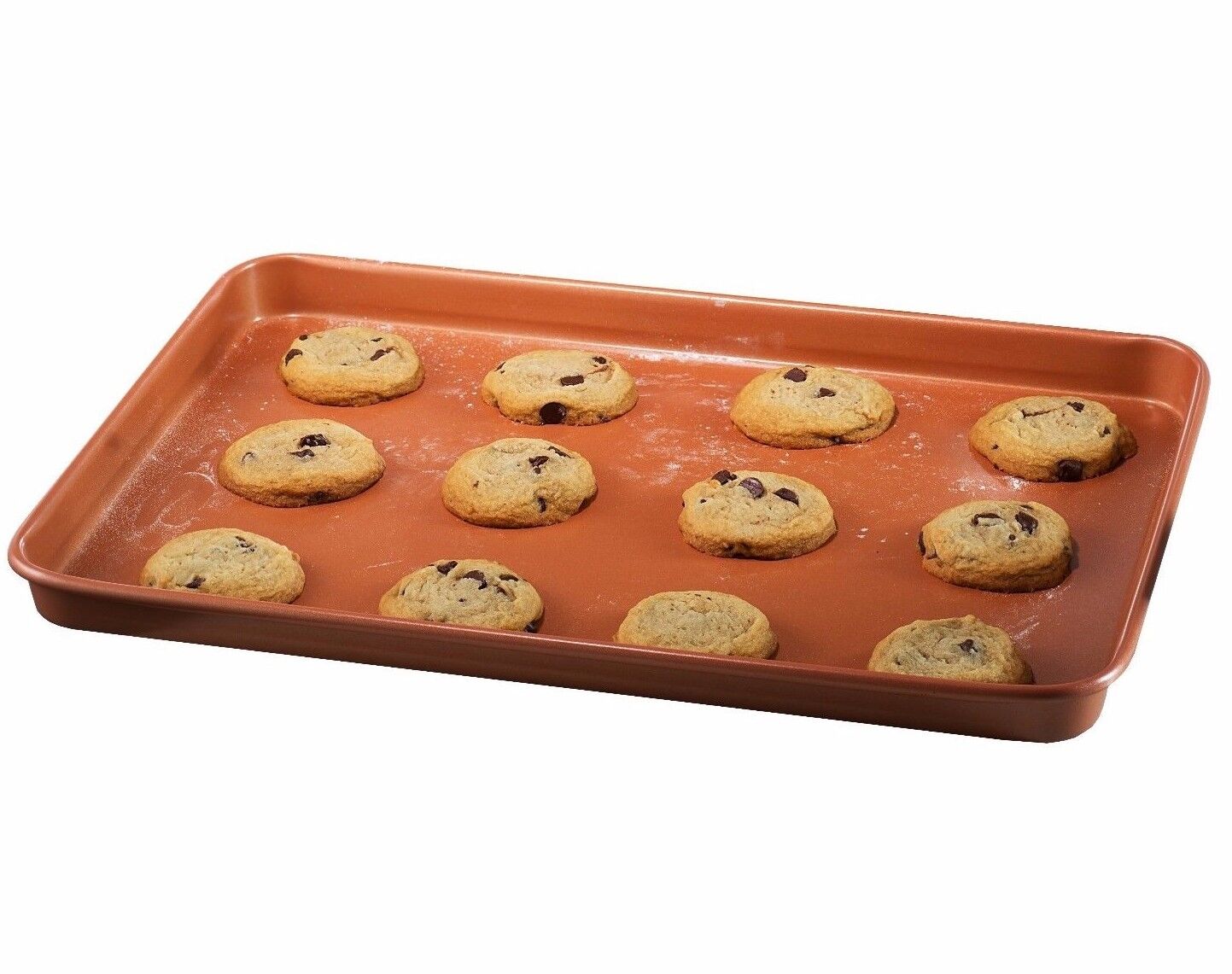 Gotham Steel Nonstick Copper Cookie Sheet and Jelly Roll Baking Pan 12