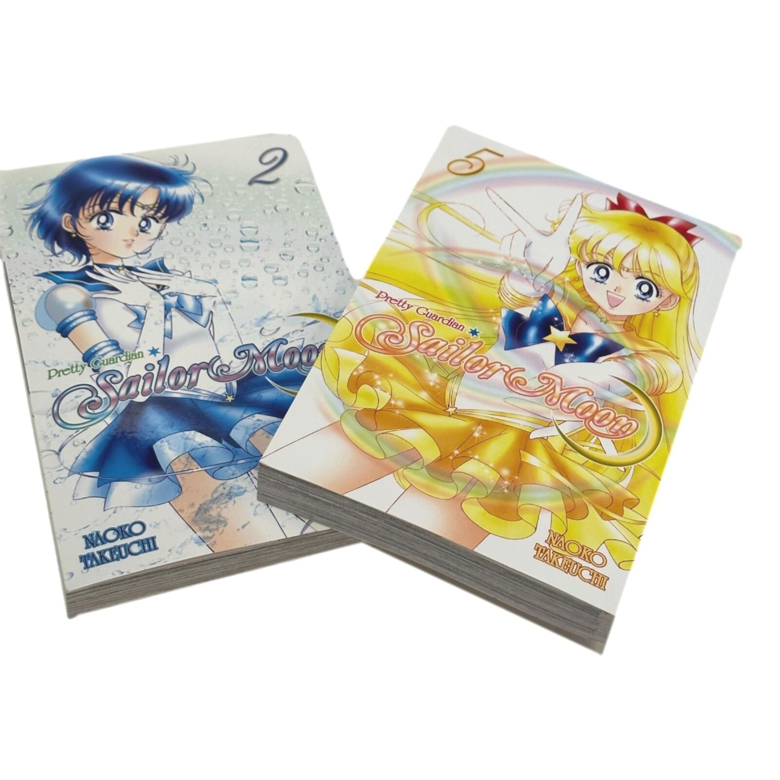 Sailor Moon Manga Pretty Guardian English  Lot 2 Vol 2 & 5 Naoki Takeuchi PB